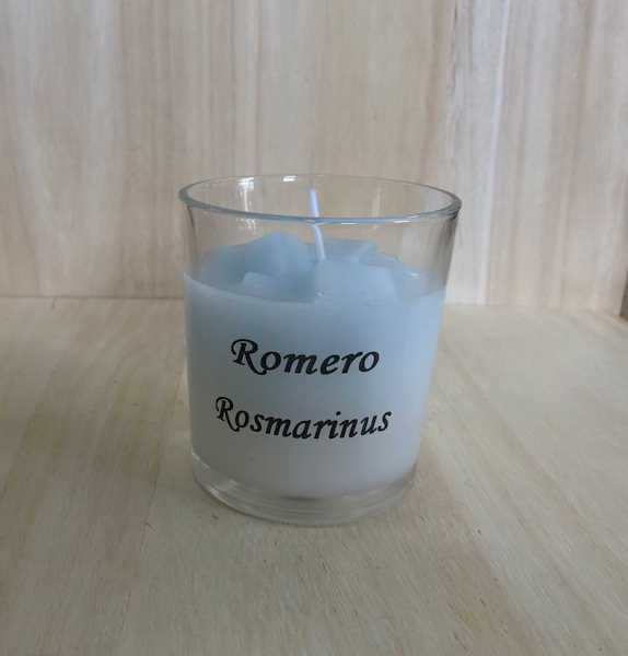 Vela vaso aroma Romero